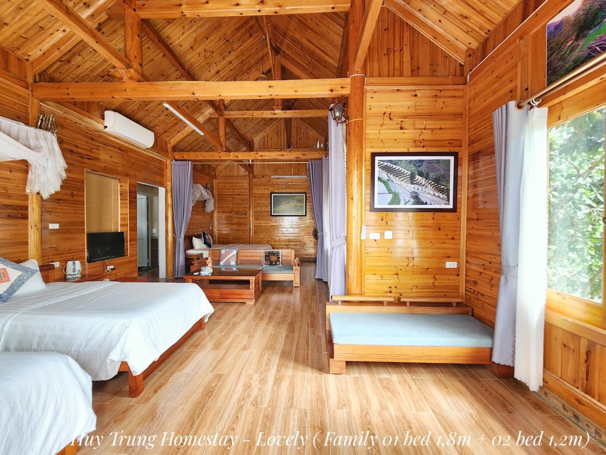 Huy Trung Homestay Bac Ha  Exterior foto