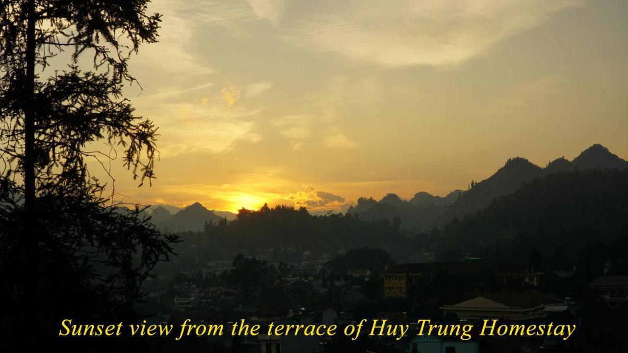 Huy Trung Homestay Bac Ha  Exterior foto